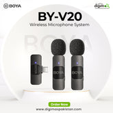 Boya BY-V20 Ultracompact 2.4GHz Wireless Microphone System